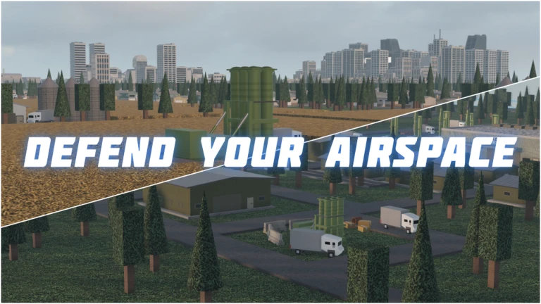 Official Build and Conquer air-defense promotional artwork